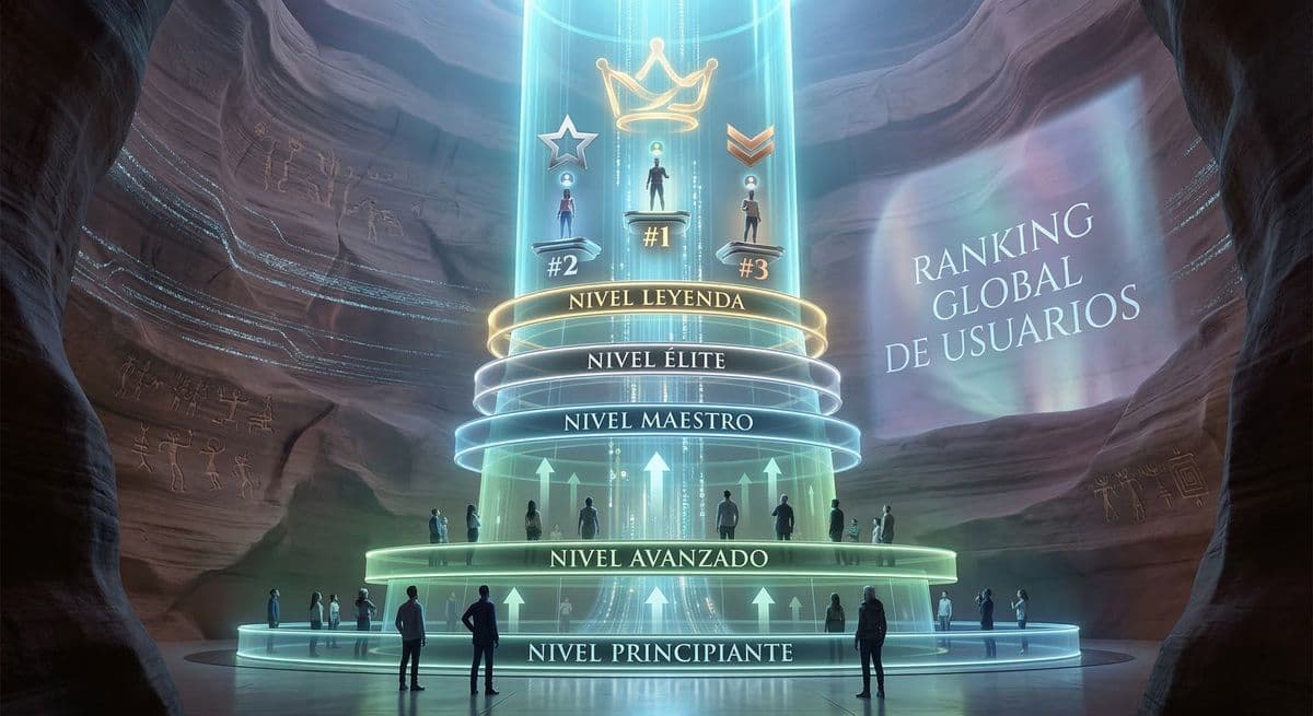Ranking global y recompensas para usuarios de la comunidad