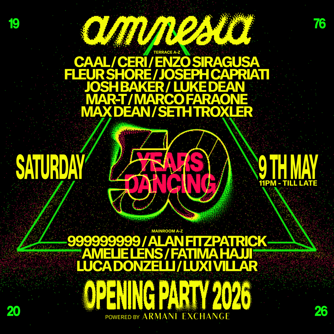 Amnesia Ibiza Opening Party