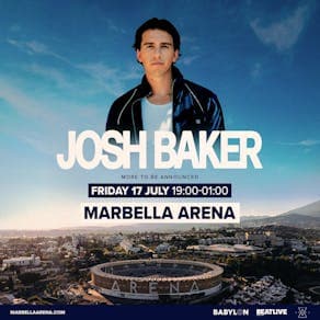 Cartel de Josh Baker at Marbella Arena