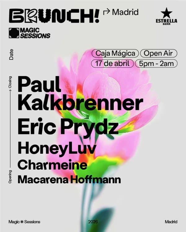 Cartel de Opening Brunch Electronik