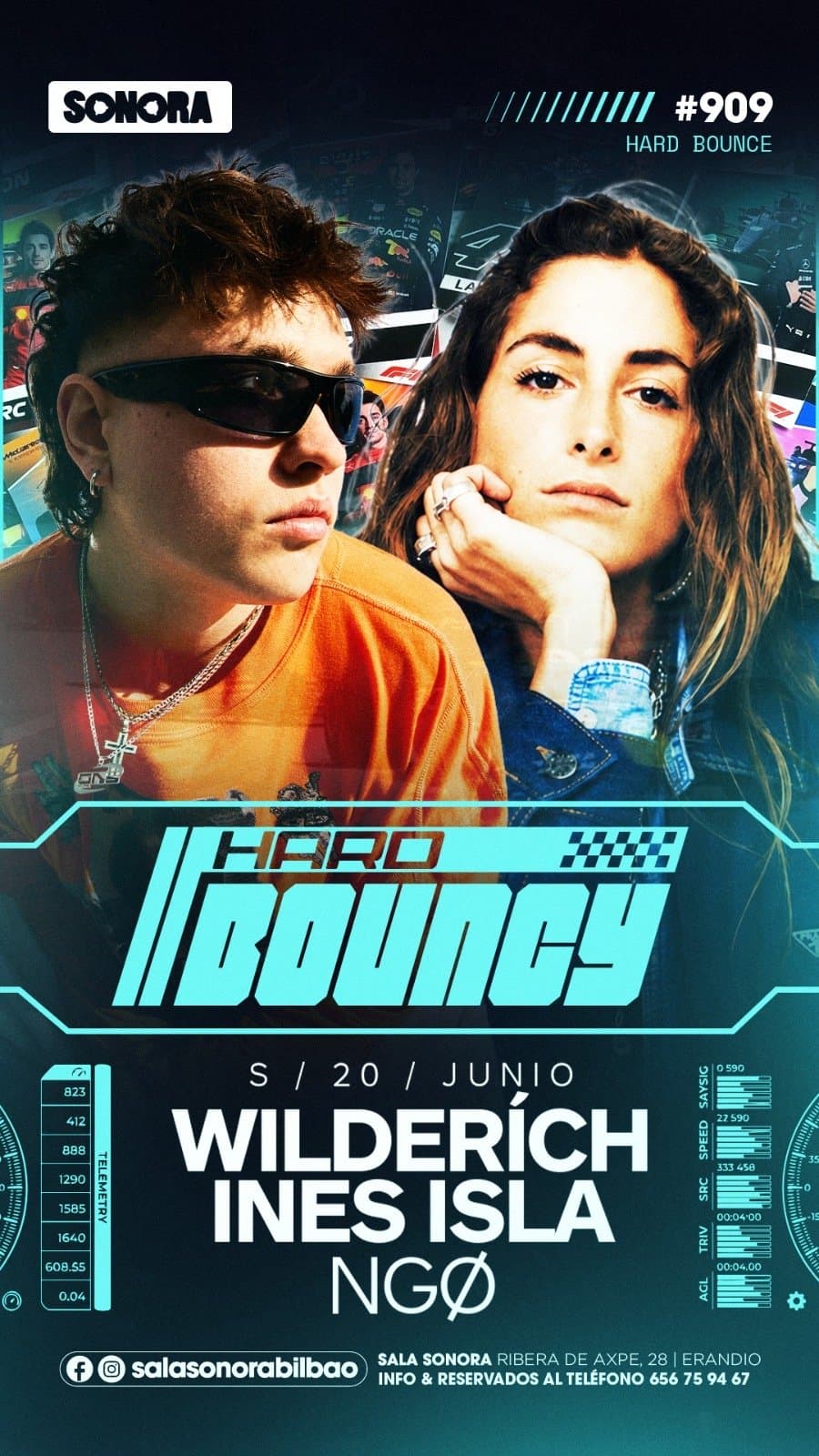 14º 3) Nos ponemos a 240 con WILDERICH e INÉS ISLA