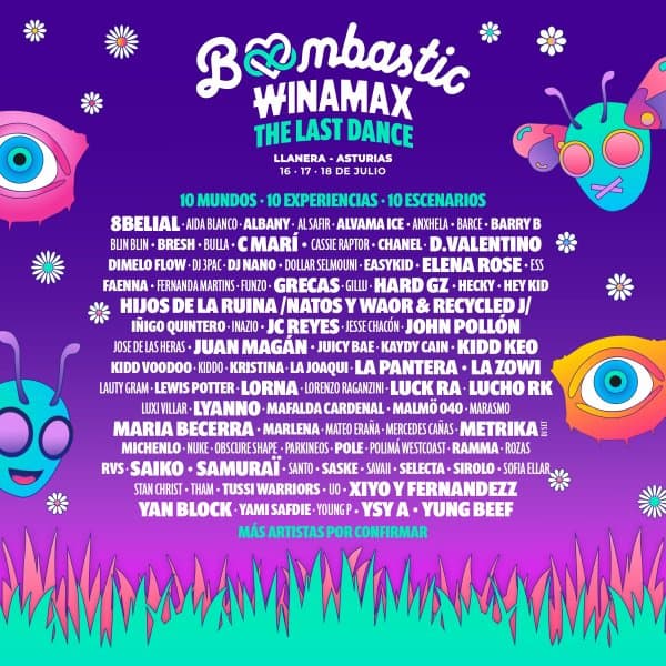 Cartel de Boombastic Asturias - Jueves, 16