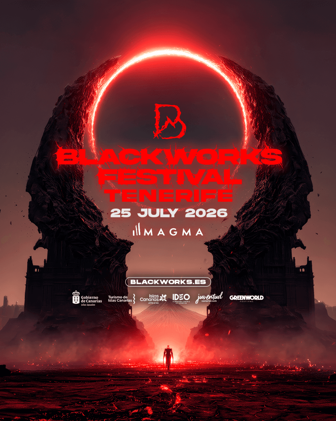 Cartel de BLACKWORKS FESTIVAL TENERIFE