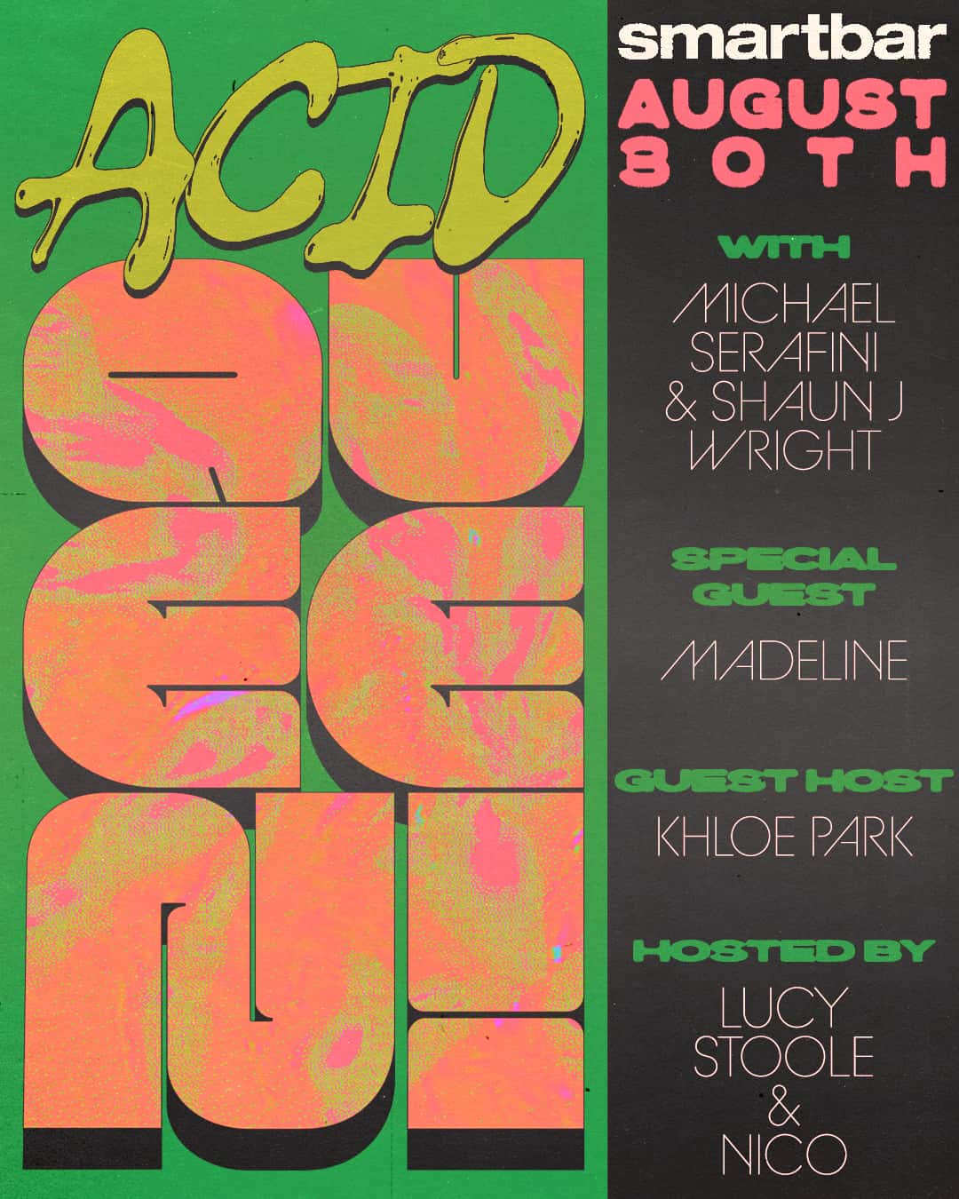 Cartel de Acid Queen!