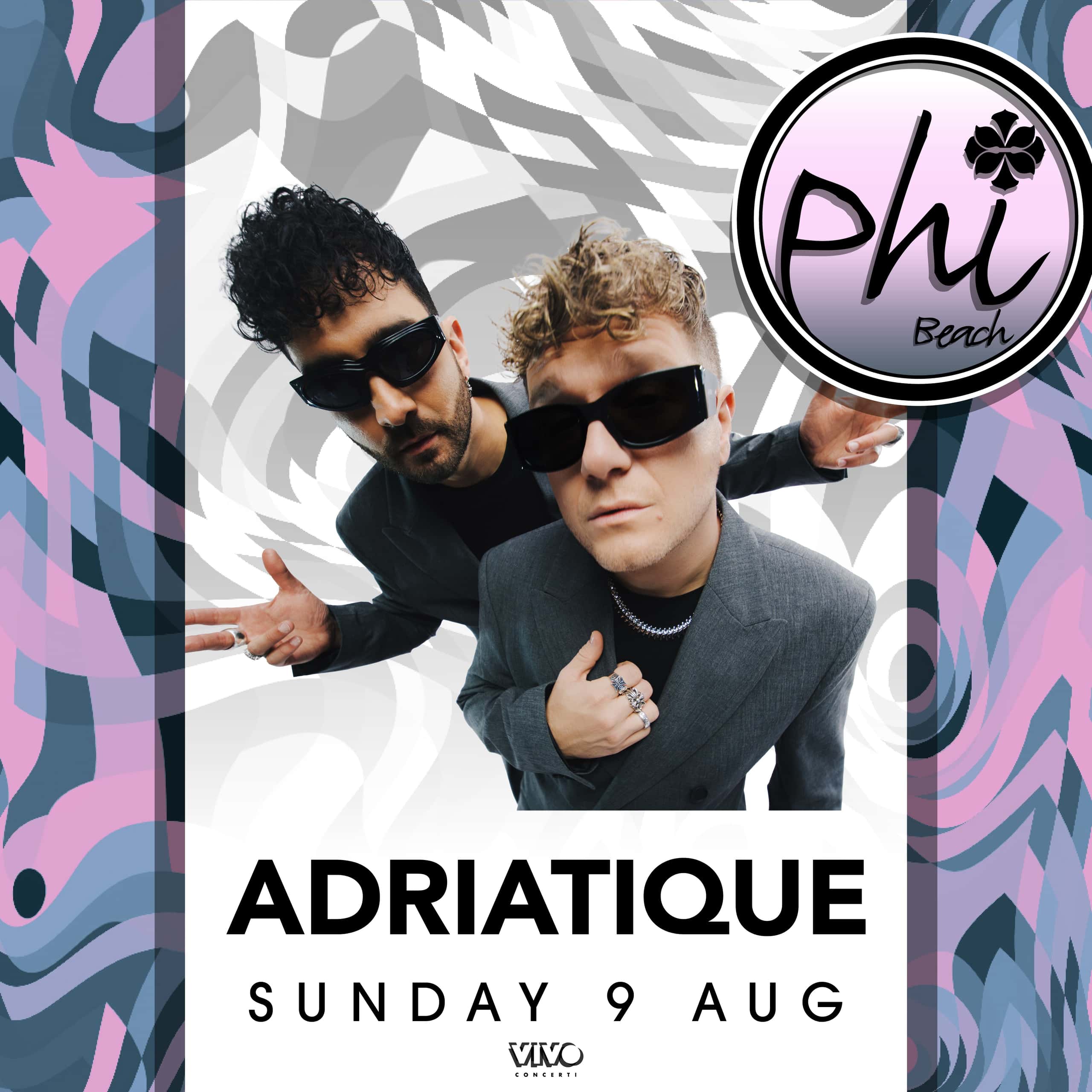Cartel de ADRIATIQUE | 9 AUGUST