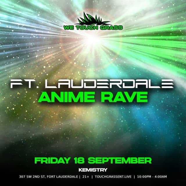 Cartel de ANIME RAVE