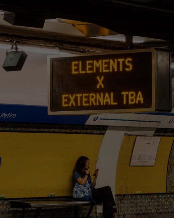 Artists TBA - by Elements & External