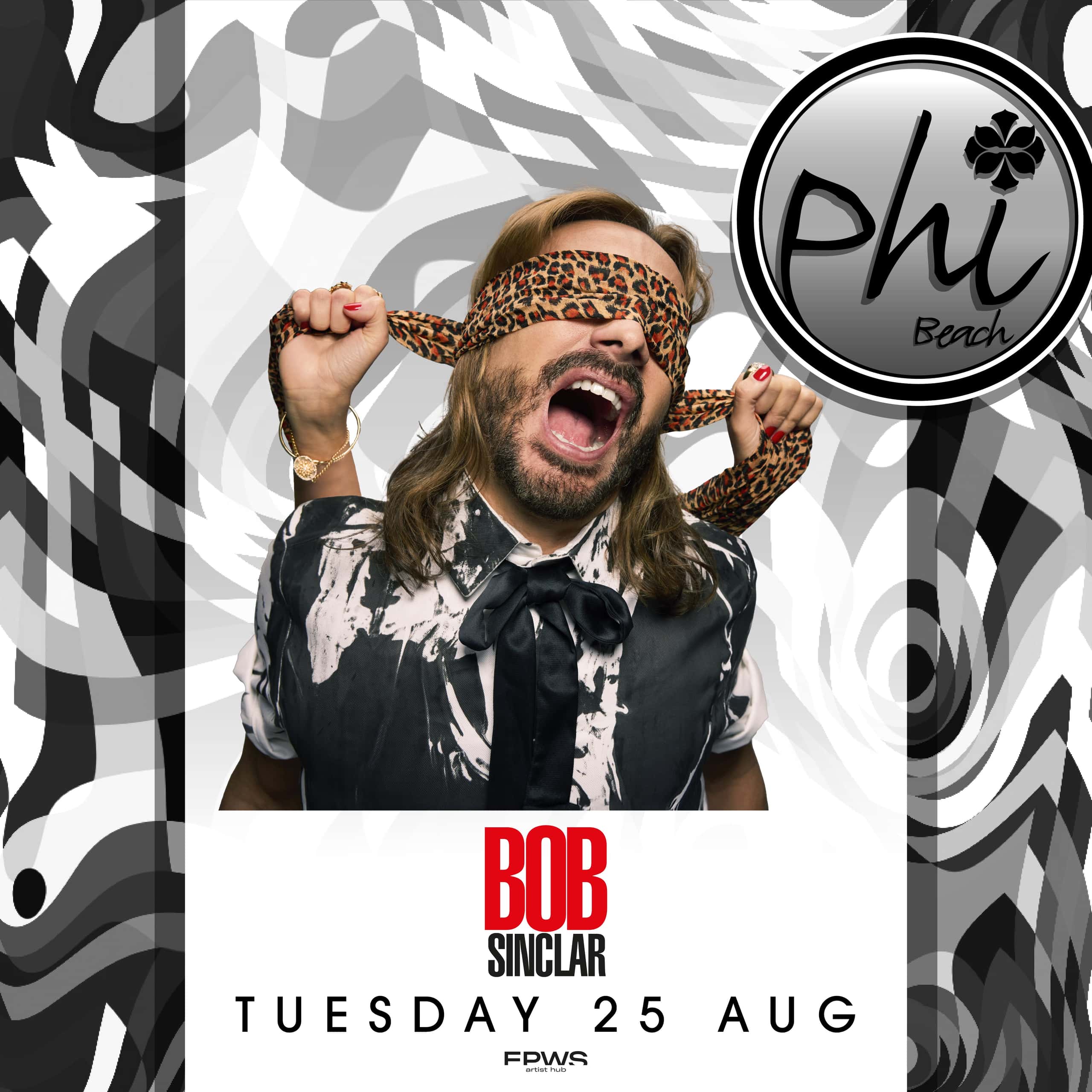 Cartel de BOB SINCLAR | 25 AUGUST