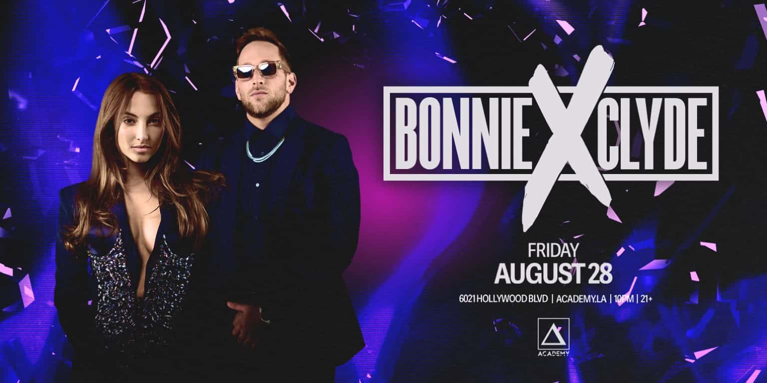 Cartel de Bonnie X Clyde