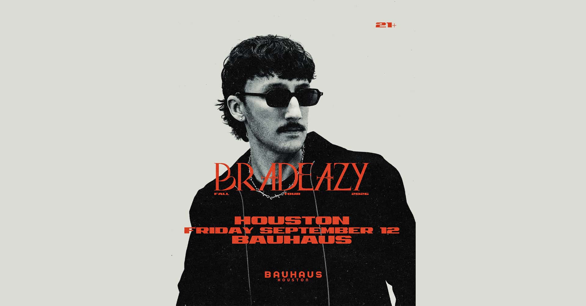 Cartel de Bradeazy - Fall Tour 2026