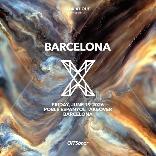 Cartel de OFFSónar ADRIATIQUE PRESENT X - Viernes, 19