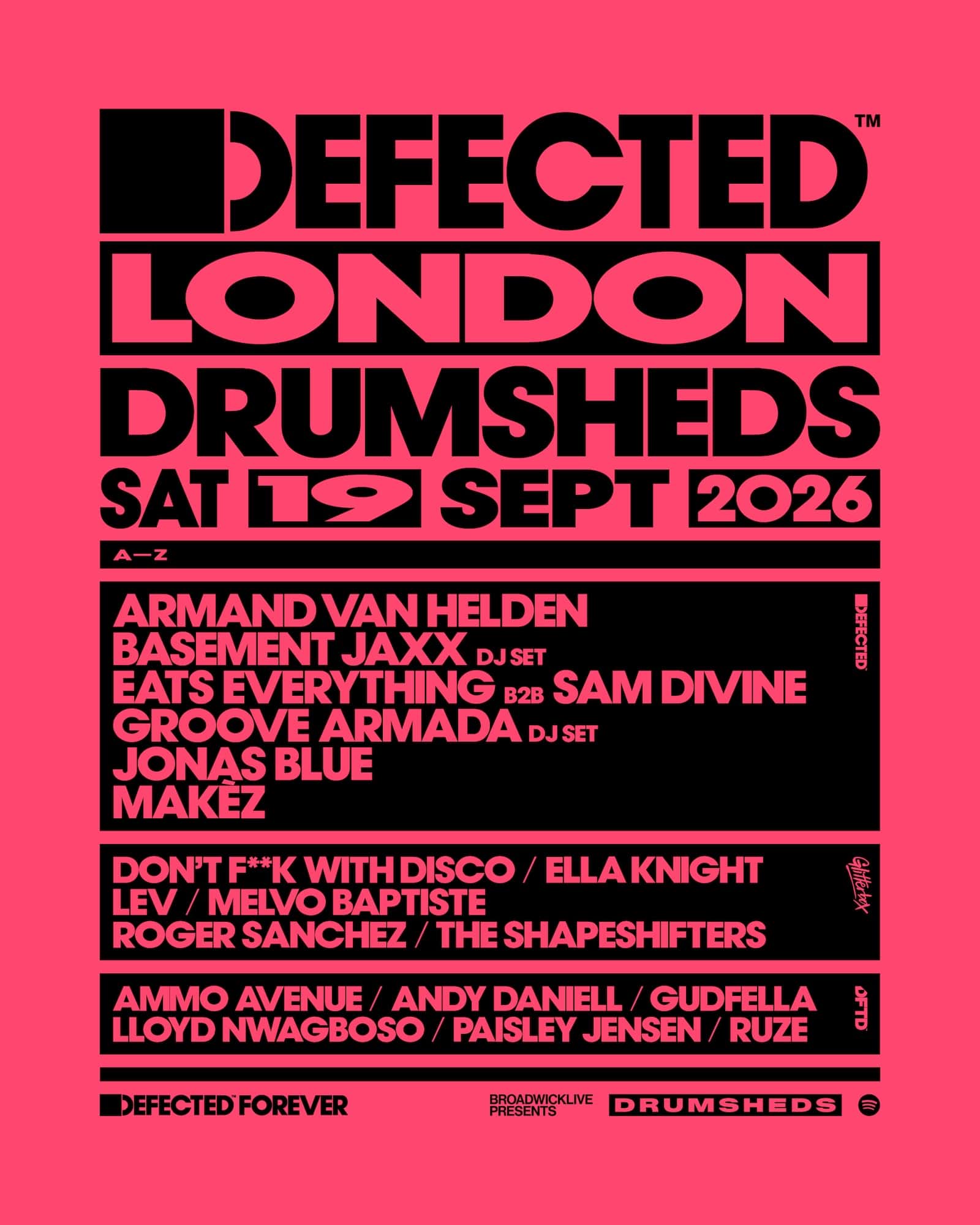 Cartel de Defected London