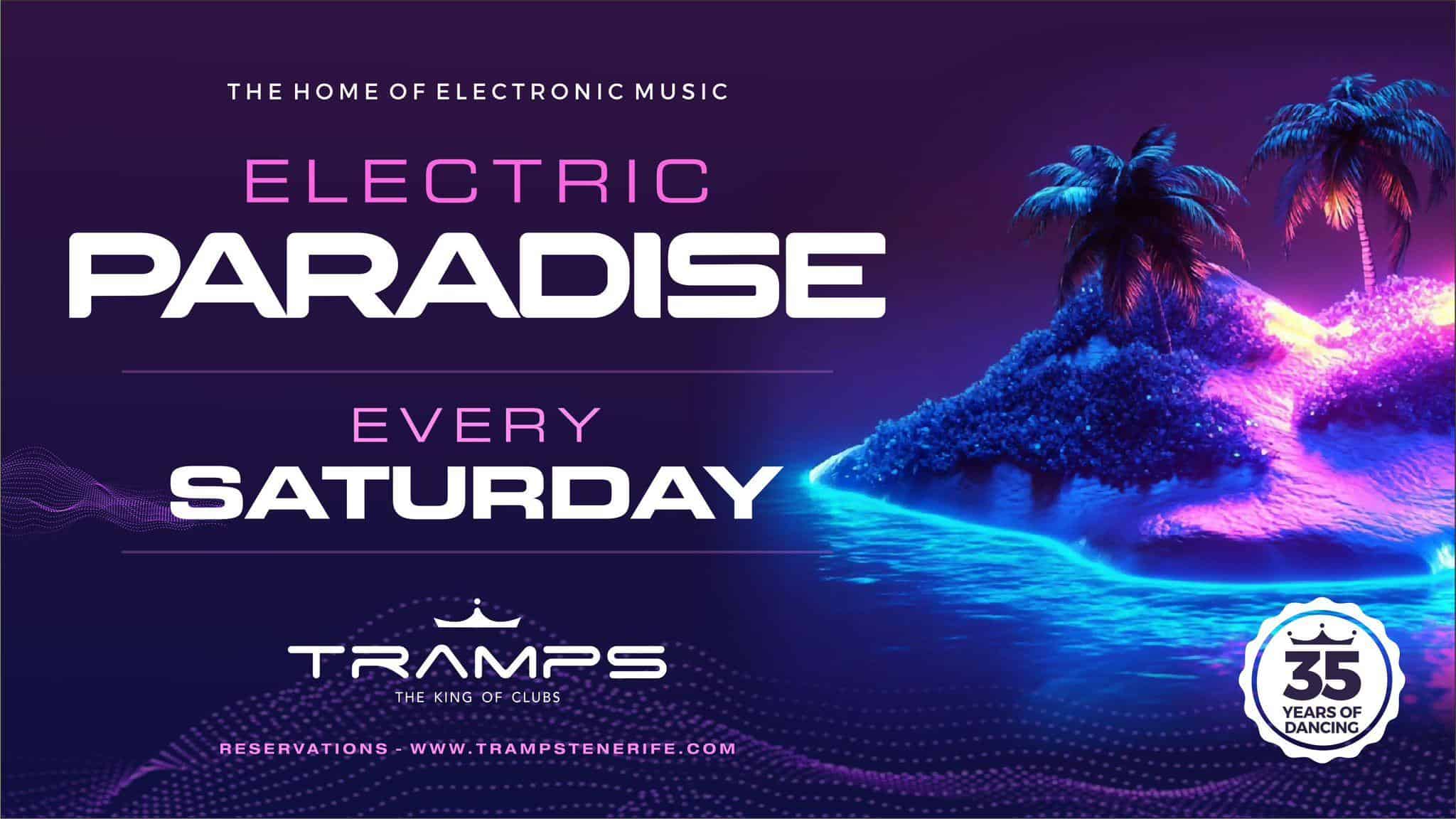 Cartel de Electric Paradise