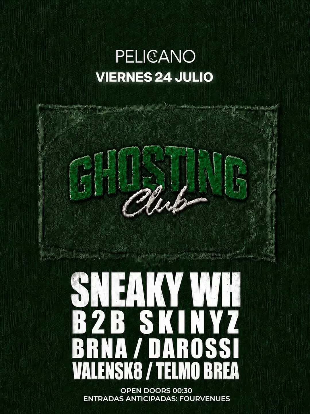 Cartel de GHOSTING CLUB
