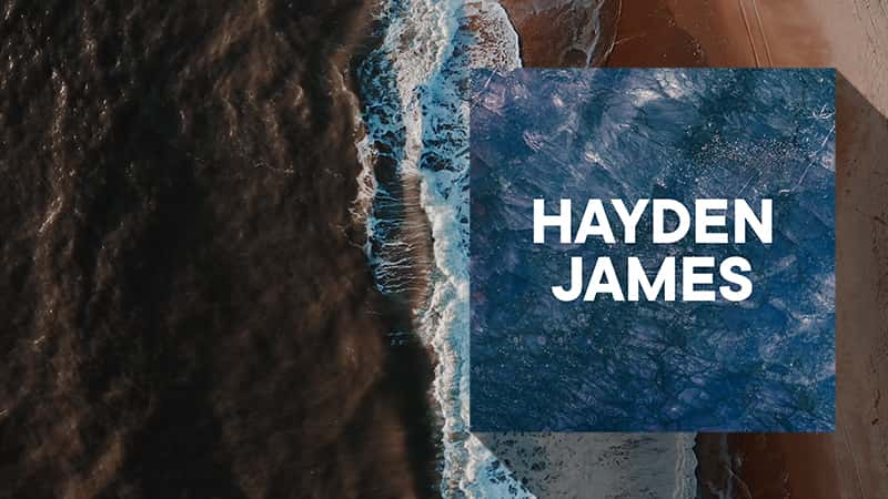 Cartel de Hayden James Halloween Weekend