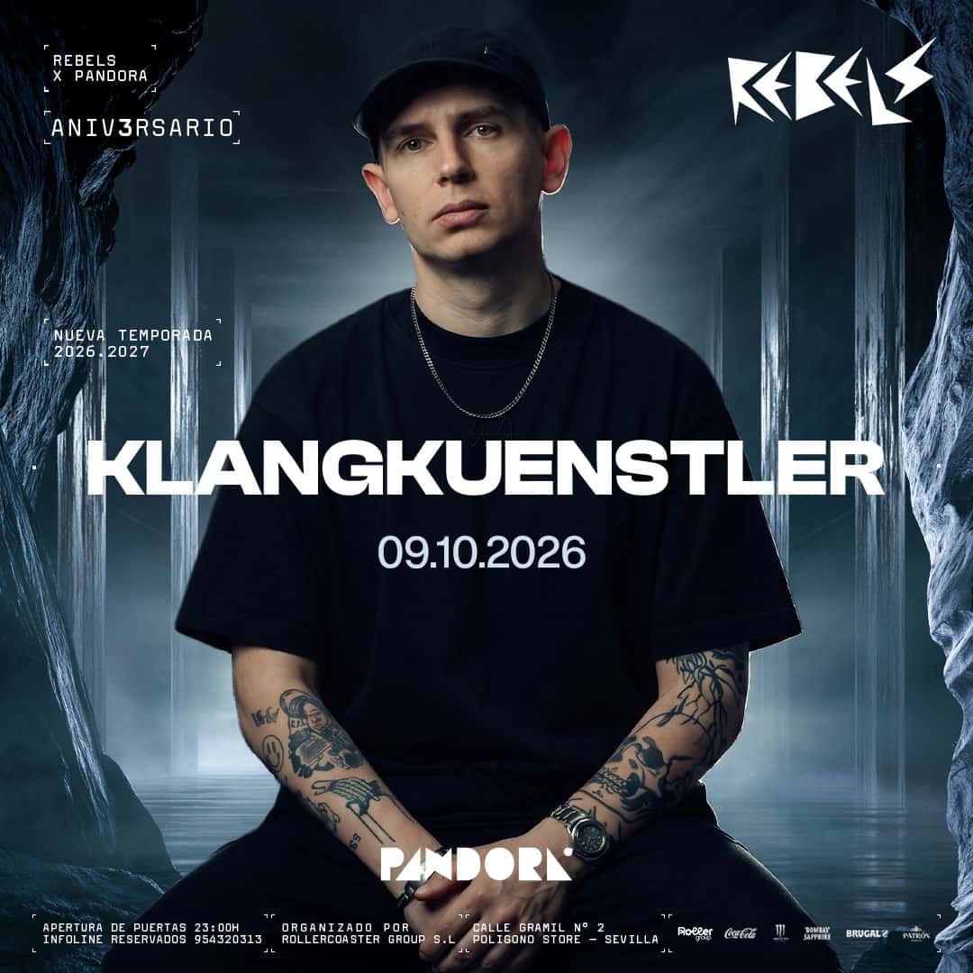 Cartel de Klangkuenstler x Pandora III Aniversario
