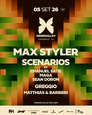 Cartel de Max Styler + Scenarios no Greenvalley