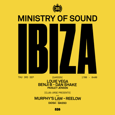 Cartel de Ministry of Sound