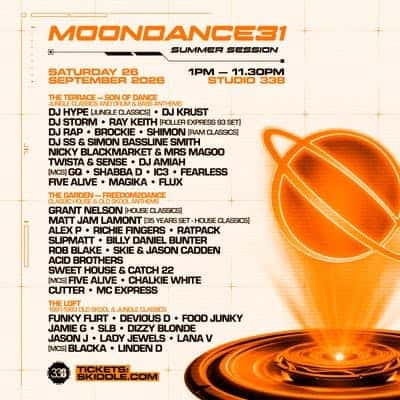 Cartel de Moondance 31: Summer Session