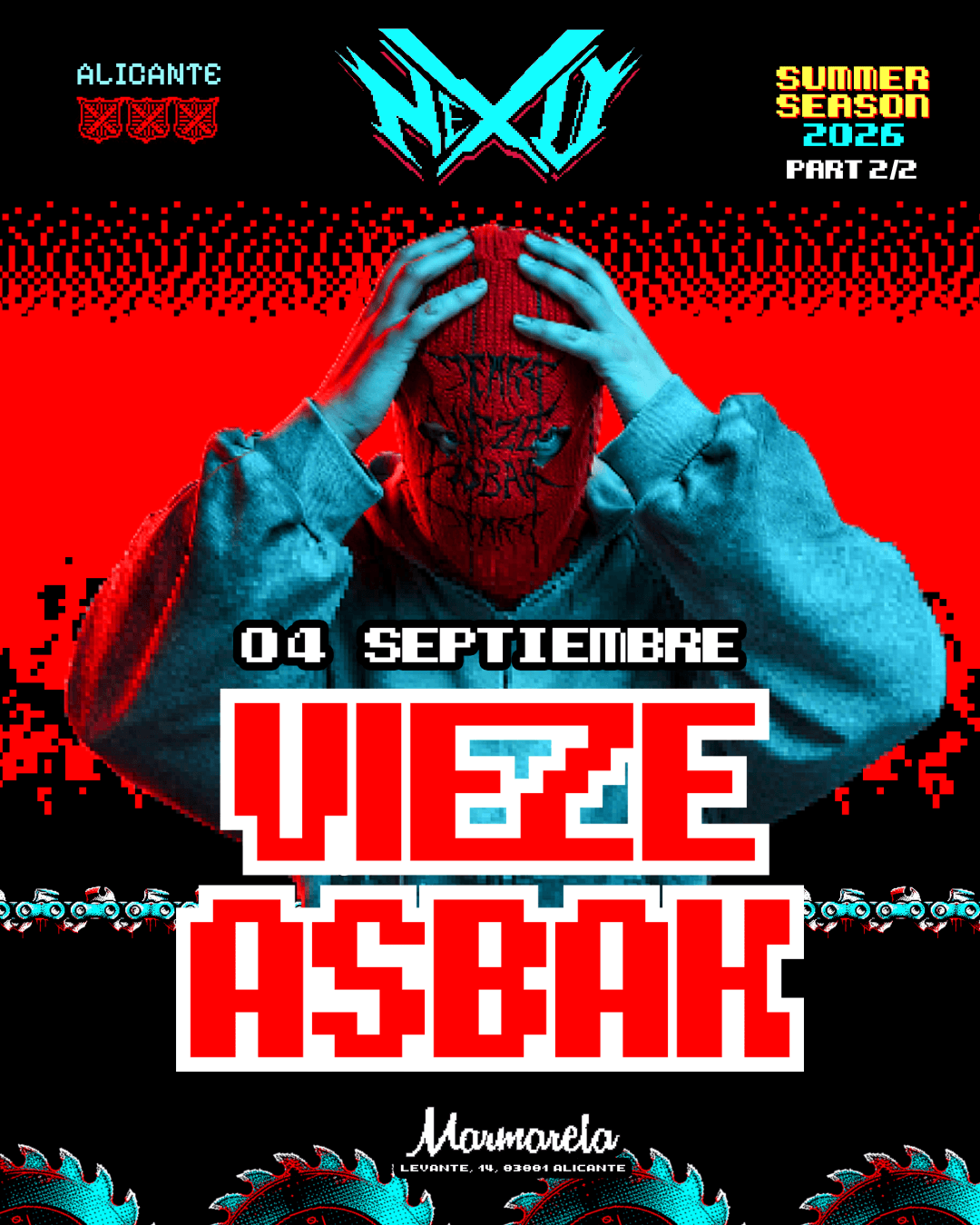 Cartel de NEXO I Summer Edition #2 w/ VIEZE ASBAK