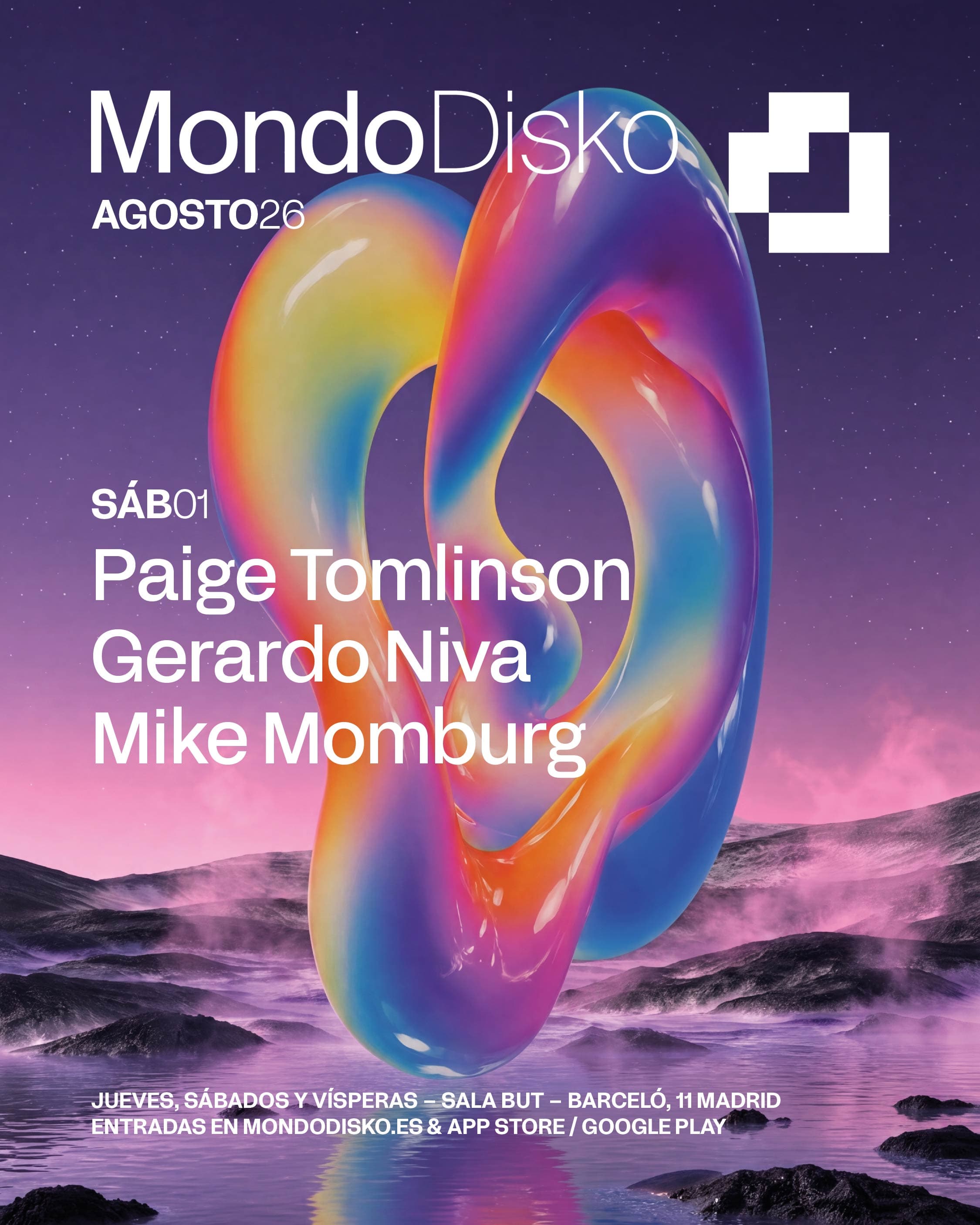 Cartel de Paige Tomlinson / Gerardo Niva / Mike Momburg