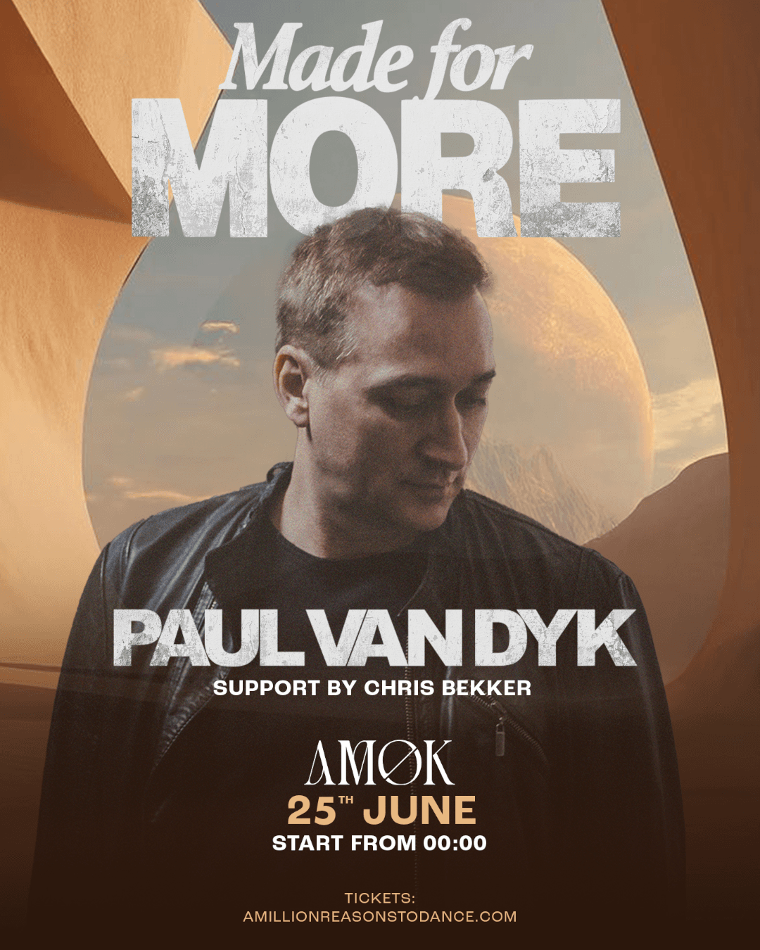 Paul Van Dyk - MADE FOR MORE