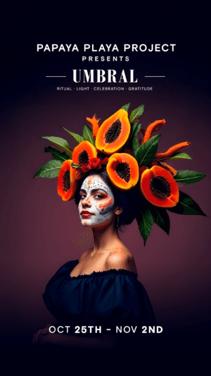 Cartel de PPP Presents - UMBRAL Dia de Muertos