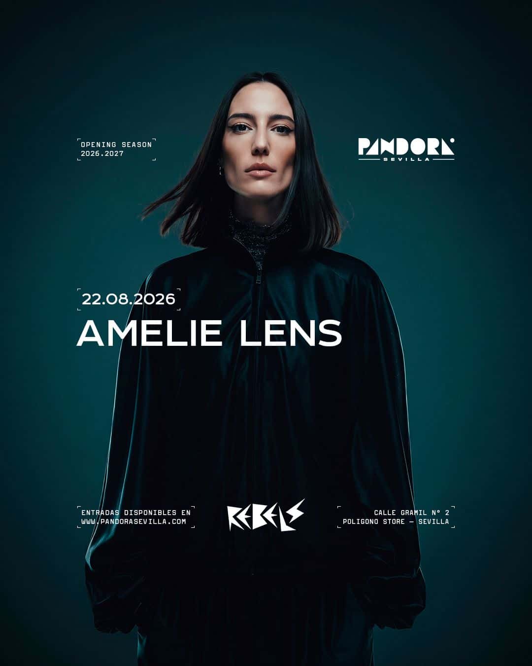 Cartel de Rebels w/ Amelie Lens