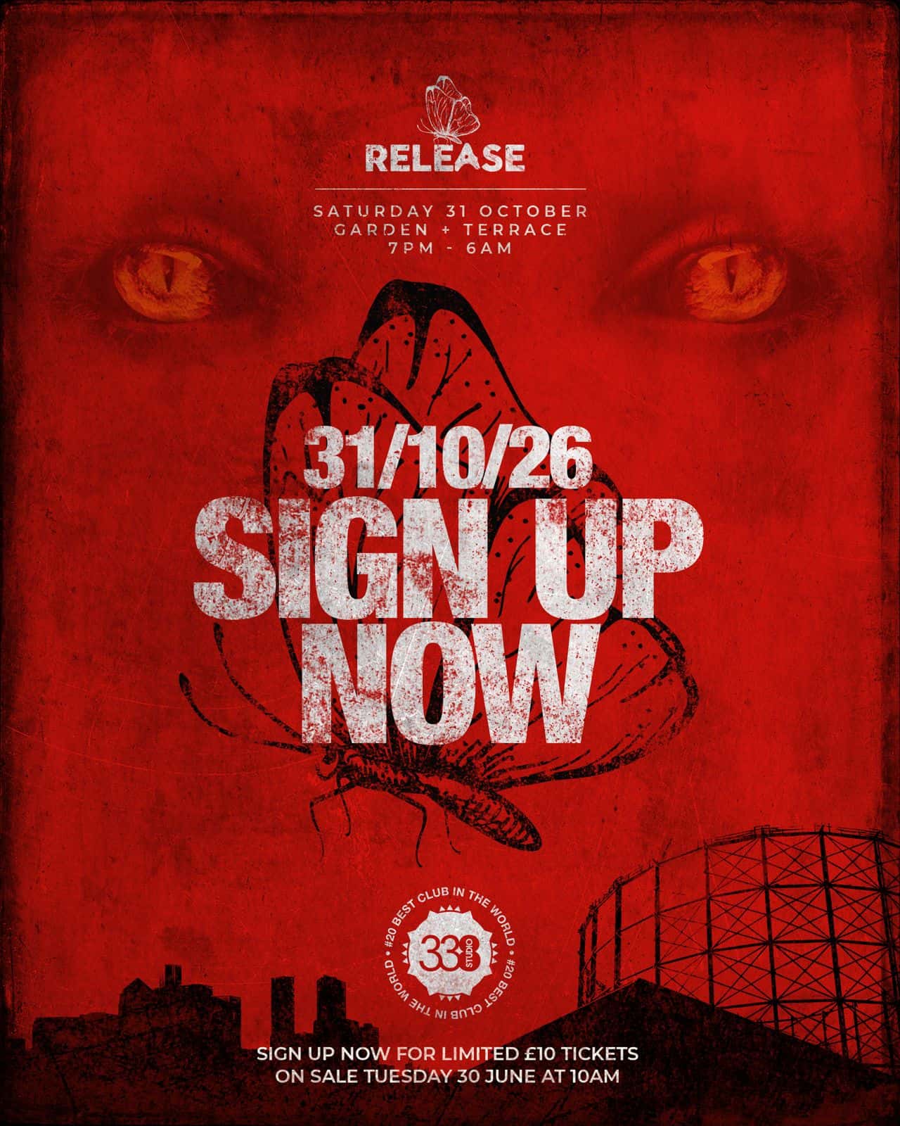 Cartel de Release Halloween: 28 Raves Later