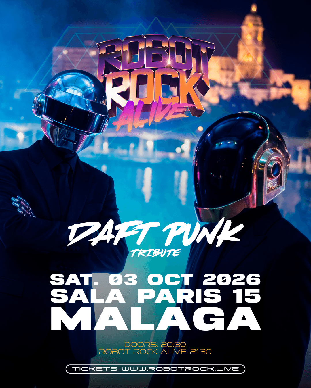 Cartel de ROBOT ROCK ALIVE