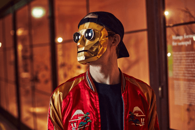 Cartel de Satin Jackets, Beard & Stache