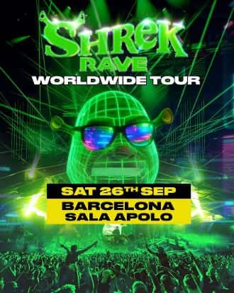 Cartel de Shrek Rave