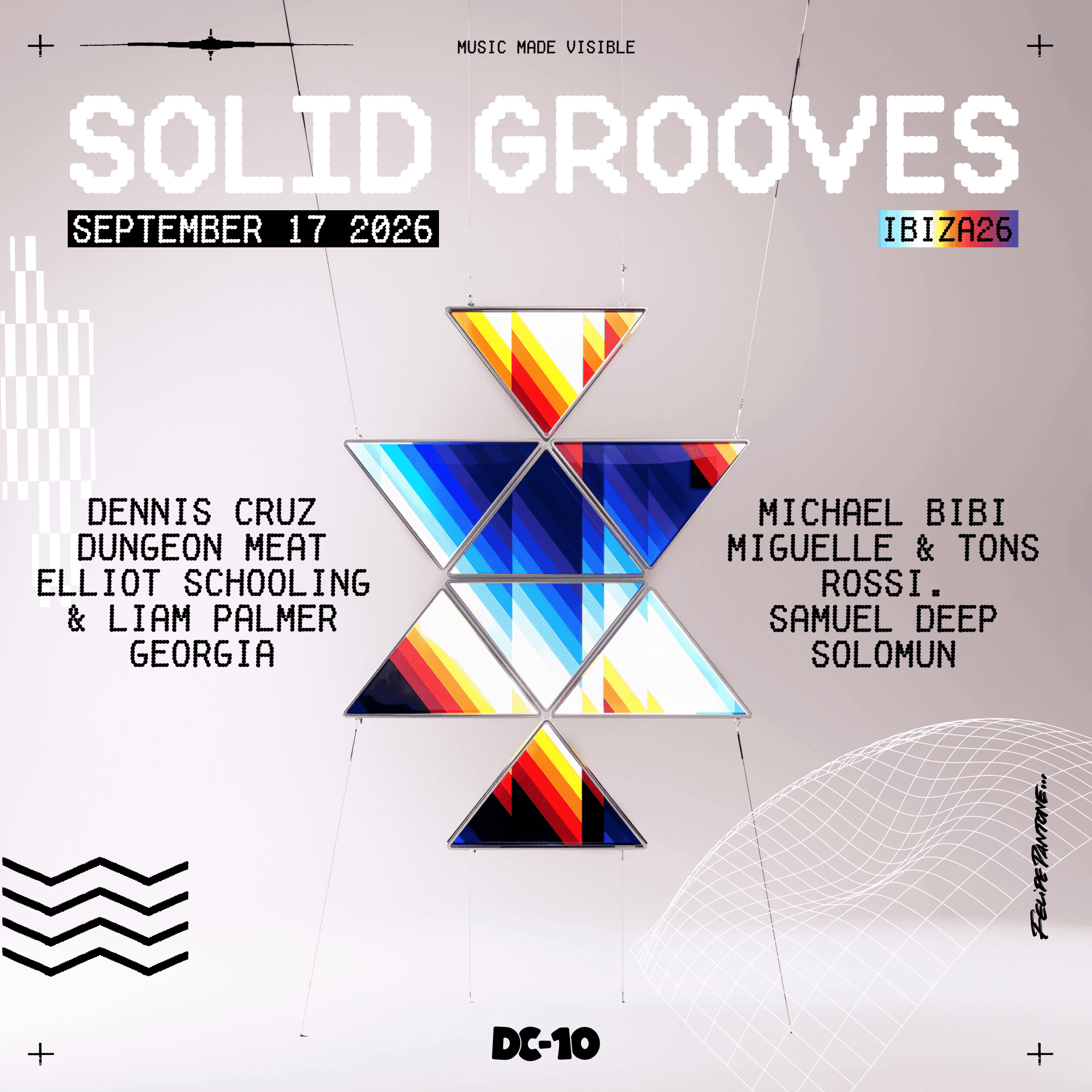 Cartel de Solid Grooves - Week 16