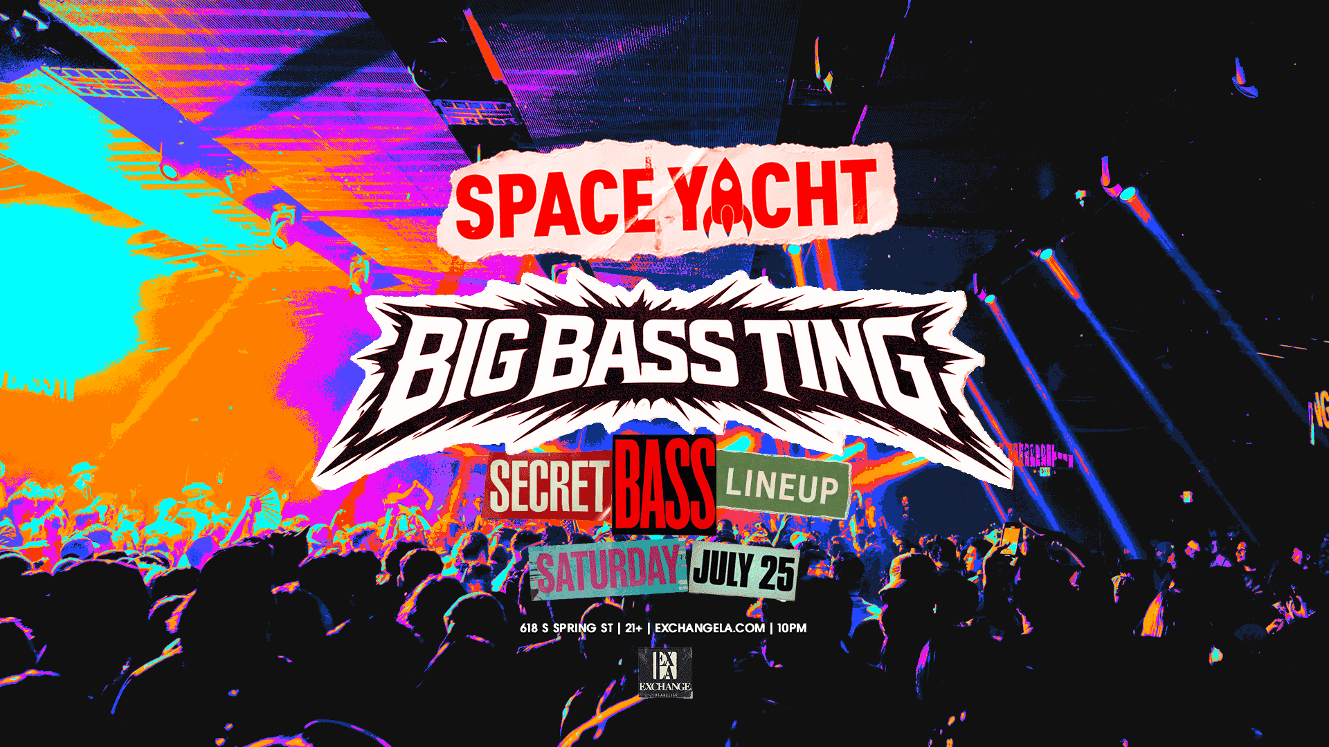 Cartel de Space Yacht: Big Bass Ting