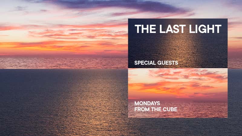 Cartel de The Last Light Mondays From The Cube