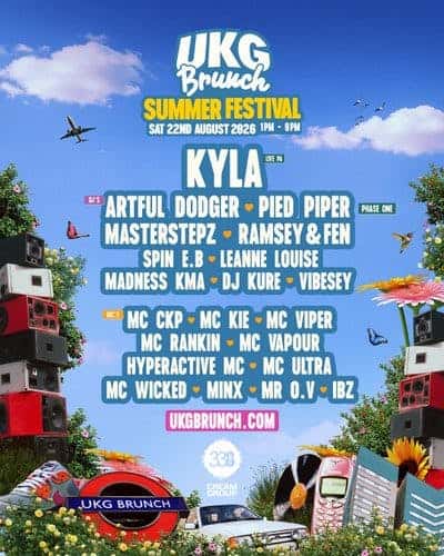 Cartel de UKG Brunch: Outdoor Summer Festival