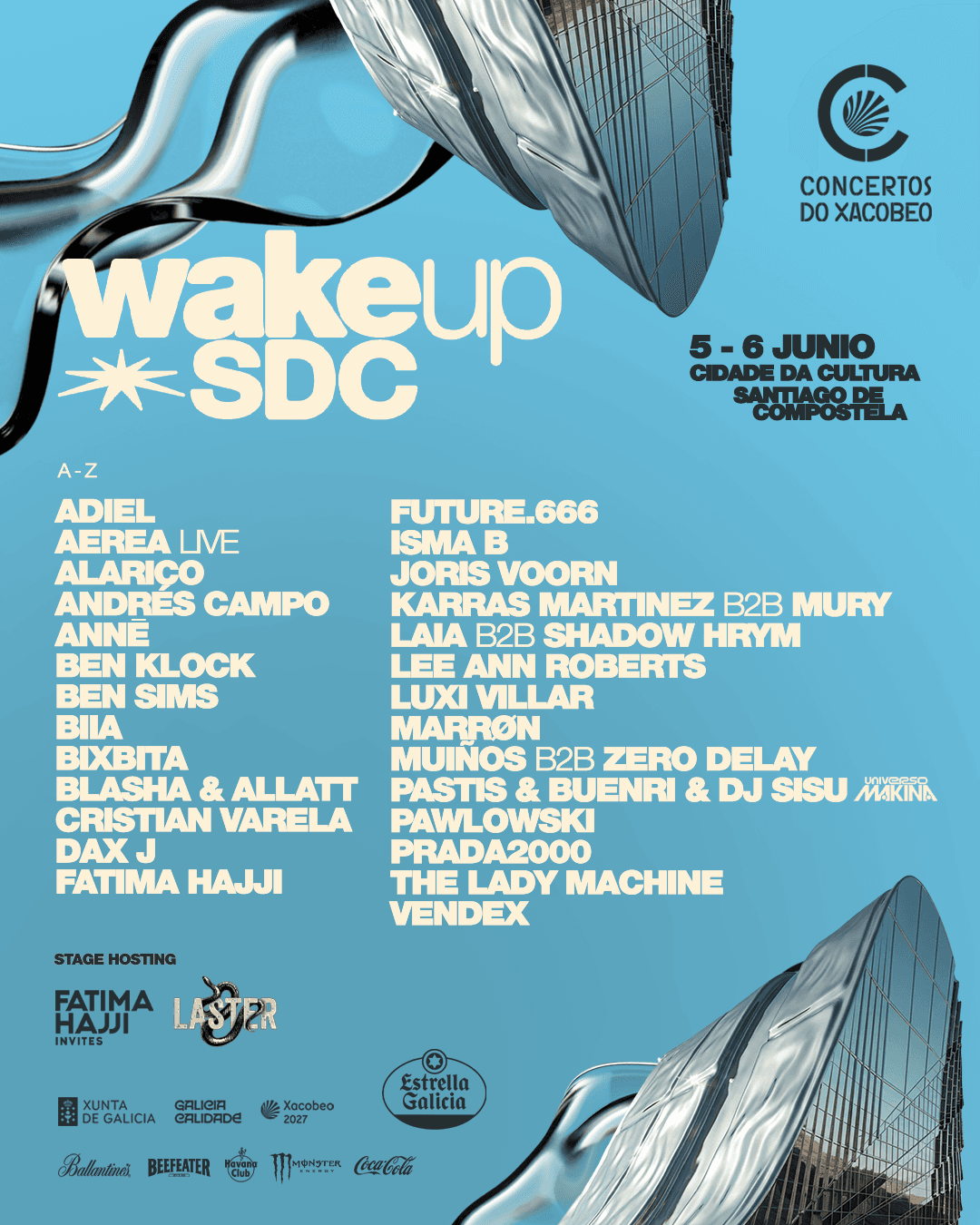 Cartel de Wake Up! Nature Festival 2026 - Sábado