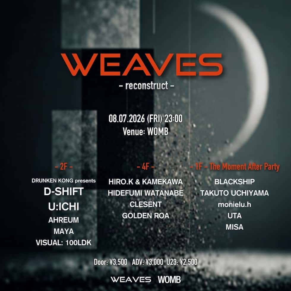 Cartel de WEAVES