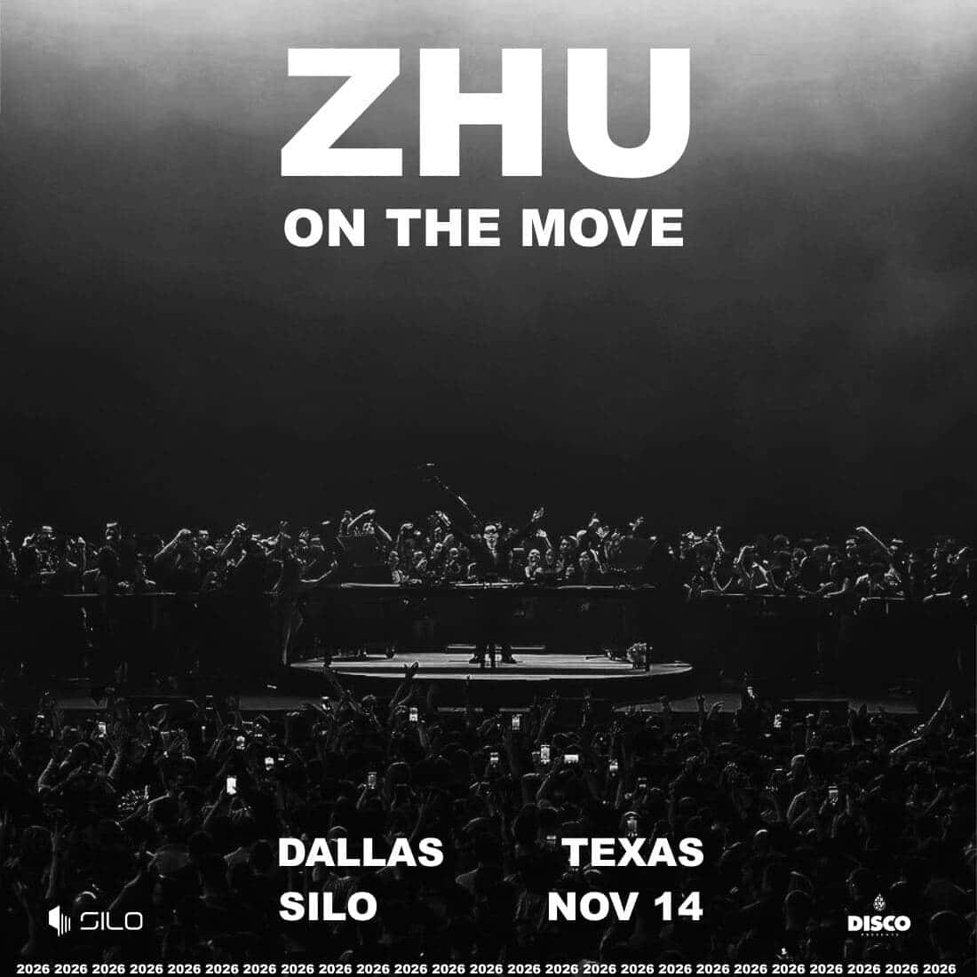 Cartel de ZHU – ON THE MOVE