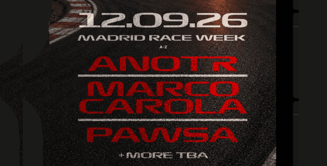 Cartel de LAP57 Madrid Race Week Fest 2026 - Sábado 12