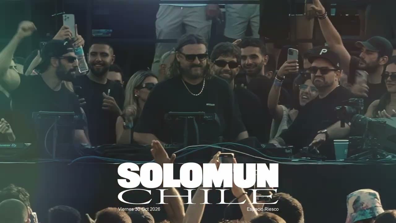 Solomun confirma su esperado regreso a Chile en 2026