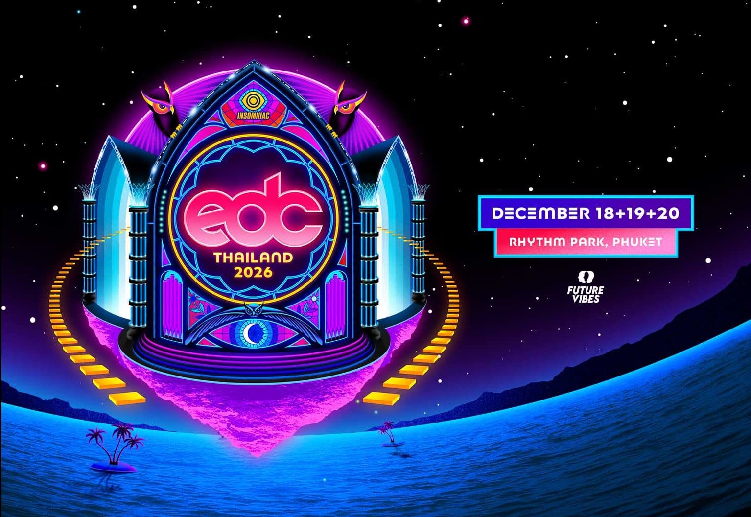 EDC Thailand 2026 Desvela su Histórico Cartel Asiático