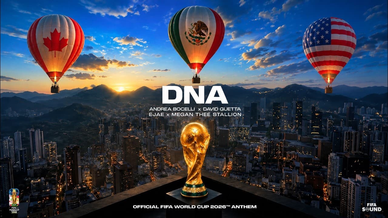 David Guetta produce 'DNA', el himno oficial de FIFA 2026