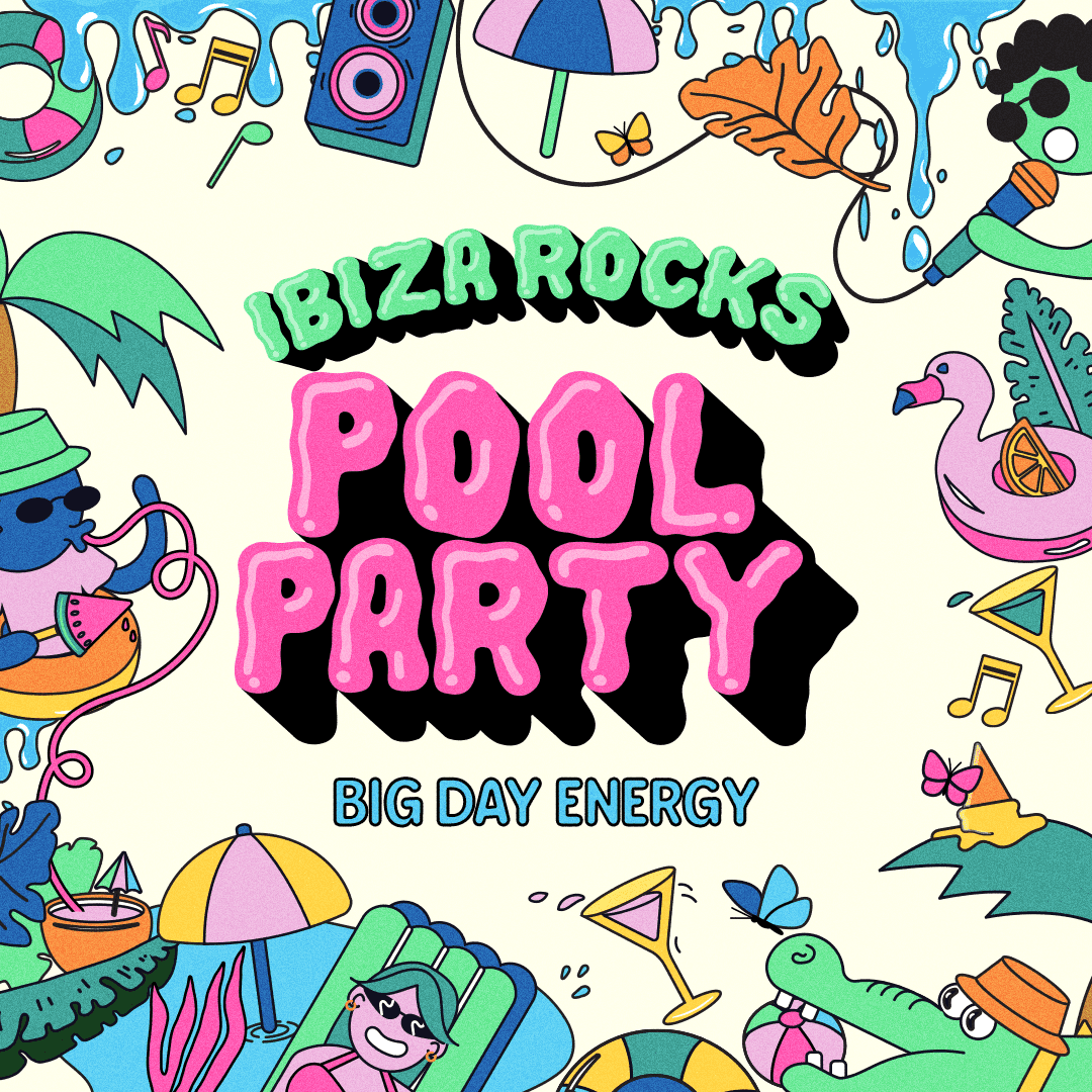 Cartel de Ibiza Rocks Pool Party