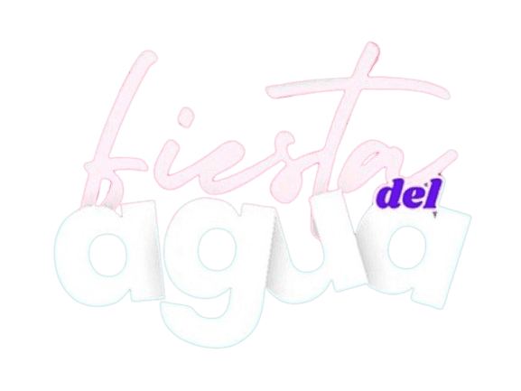 Cartel de Fiesta del Agua - Water Party